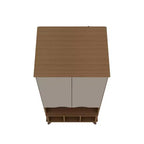 26.77 Hampton Display Cabinet - Manhattan Comfort