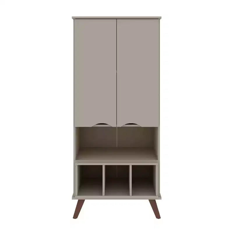 26.77 Hampton Display Cabinet - Manhattan Comfort