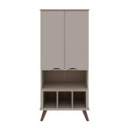 26.77 Hampton Display Cabinet - Manhattan Comfort