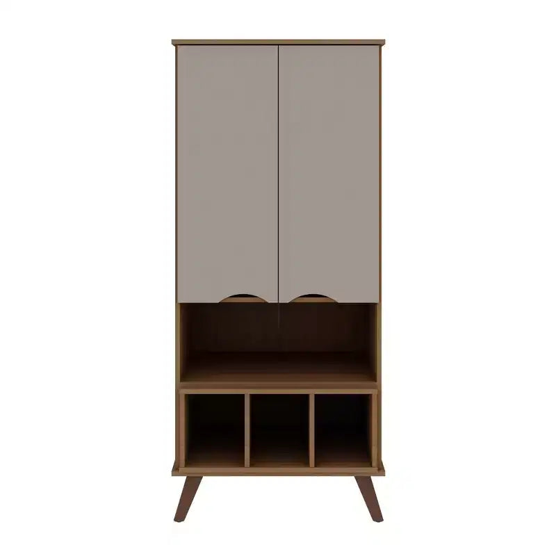26.77 Hampton Display Cabinet - Manhattan Comfort