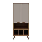 26.77 Hampton Display Cabinet - Manhattan Comfort