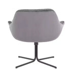 Wayne Contemporary Upholstered Lounge Chair - LumiSource