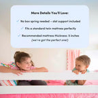 Max & Lily Twin Low Loft with Stairs and Curtains