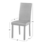 Lot de 2 chaises de salle à manger Bettega Parson Buylateral