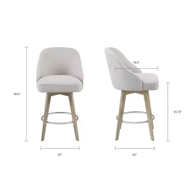 Howard Counter Height Barstool with Swivel Seat - Madison Park