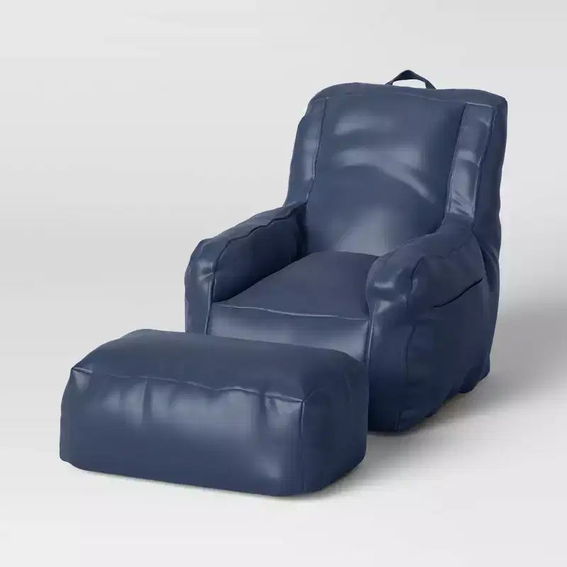 Sensory Friendly Kids' Chair with Ottoman - Pillowfort