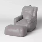 Sensory Friendly Kids' Chair with Ottoman - Pillowfort