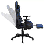 Flash Furniture X30 Gaming Chair Racing Office Ergonomic Computer Chair with Fully Reclining Back and Slide-Out Footrest in Red LeatherSoft
