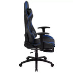 Flash Furniture X30 Gaming Chair Racing Office Ergonomic Computer Chair with Fully Reclining Back and Slide-Out Footrest in Red LeatherSoft