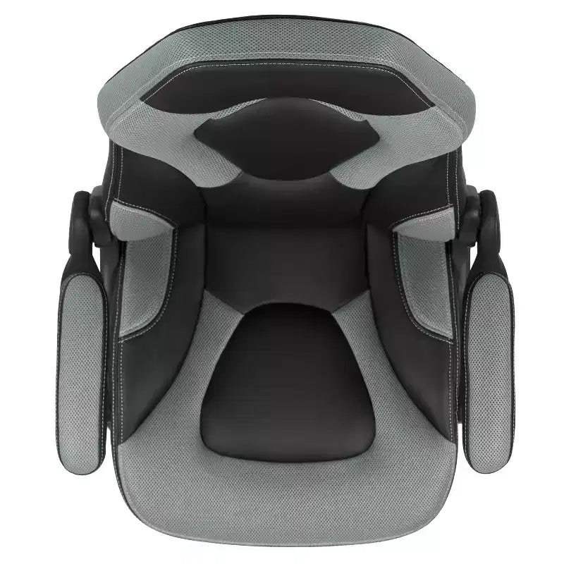 Fauteuil de bureau ergonomique pivotant réglable Flash Furniture X10 pour gamer avec accoudoirs relevables