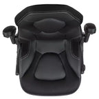 Fauteuil de bureau ergonomique pivotant réglable Flash Furniture X10 pour gamer avec accoudoirs relevables
