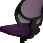 Flash Furniture Low Back Mesh Swivel Task Office Chair with Curved Square Back