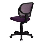 Flash Furniture Low Back Mesh Swivel Task Office Chair with Curved Square Back
