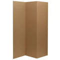 6' Cardboard Room Divider 3 Panel - Oriental Furniture
