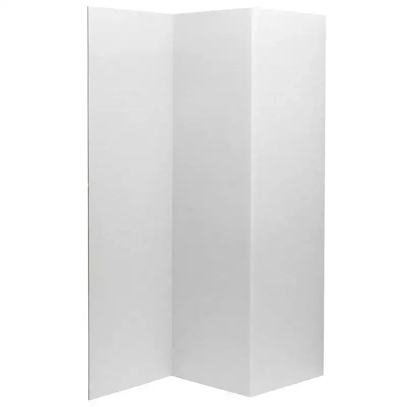 6' Cardboard Room Divider 3 Panel - Oriental Furniture