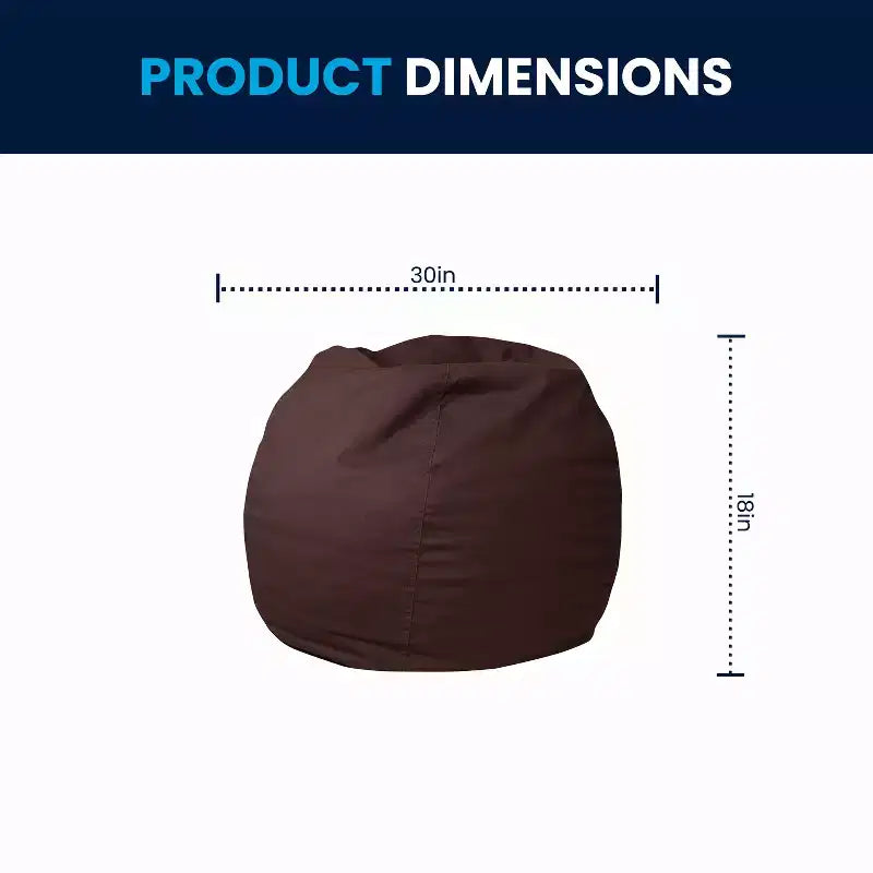 Pouf pour enfants et adolescents Emma et Oliver Small