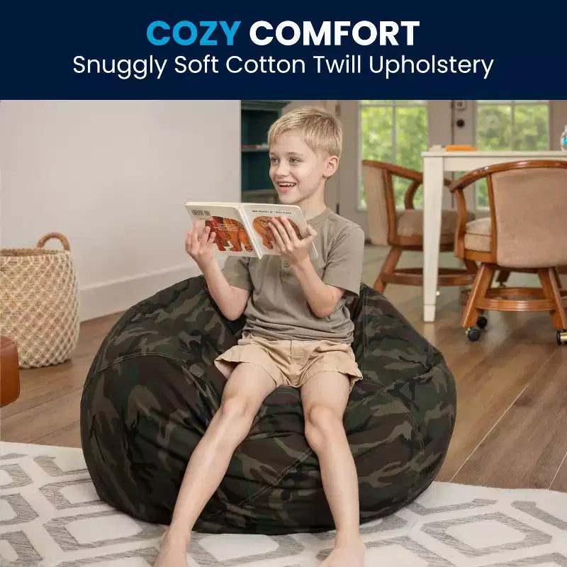 Pouf pour enfants et adolescents Emma et Oliver Small