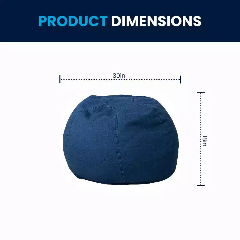Pouf pour enfants et adolescents Emma et Oliver Small