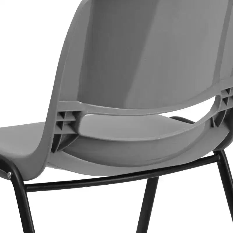 Emma and Oliver Ergonomic Shell Student Stack Chair - Classroom Chair / Office Guest Chair
