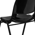 Emma and Oliver Ergonomic Shell Student Stack Chair - Classroom Chair / Office Guest Chair