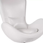 Emma and Oliver Swiveling Side Reception Chair with Back Pillow