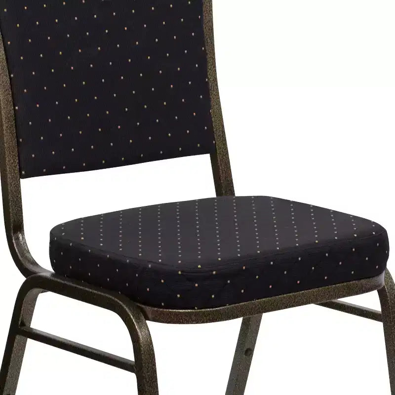 Chaise de salle à manger empilable Emma et Oliver Crown Back