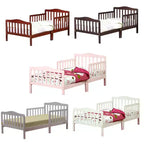 Orbelle Contemporary Solid Wood Toddler Bed