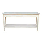 Spencer Console Server Table Unfinished Light Brown - International Concepts