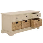 Damien 3 Drawer Storage Bench - AMH5701 - Safavieh Couture