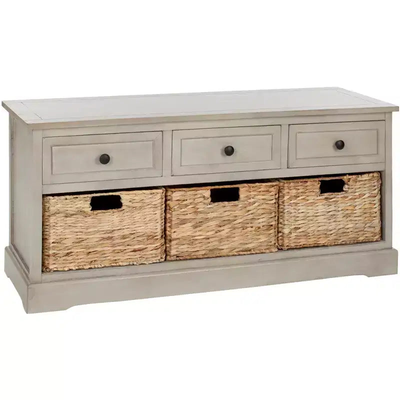 Damien 3 Drawer Storage Bench - AMH5701 - Safavieh Couture