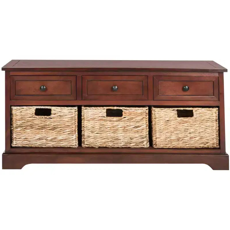 Damien 3 Drawer Storage Bench - AMH5701 - Safavieh Couture
