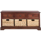 Damien 3 Drawer Storage Bench - AMH5701 - Safavieh Couture