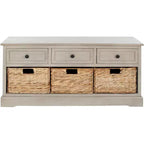 Damien 3 Drawer Storage Bench - AMH5701 - Safavieh Couture