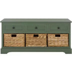 Damien 3 Drawer Storage Bench - AMH5701 - Safavieh Couture