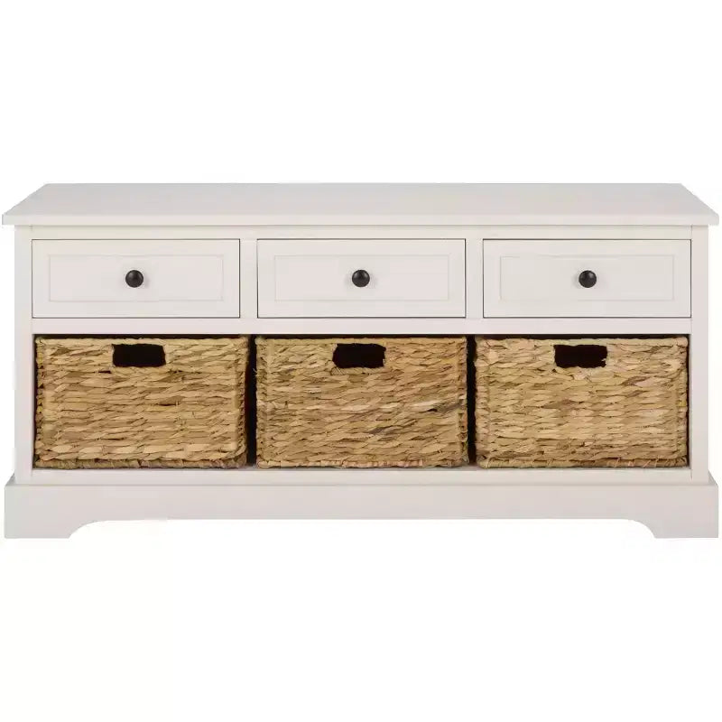 Damien 3 Drawer Storage Bench - AMH5701 - Safavieh Couture