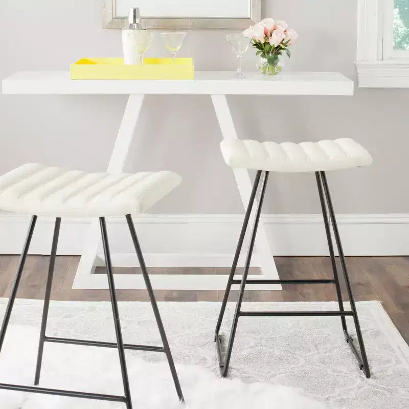 Tabouret de comptoir Akito (lot de 2) - FOX2011 - Safavieh Couture