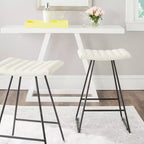 Tabouret de comptoir Akito (lot de 2) - FOX2011 - Safavieh Couture