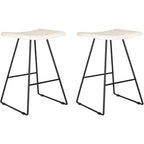 Tabouret de comptoir Akito (lot de 2) - FOX2011 - Safavieh Couture