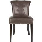 Chaise de salle à manger Sinclair 21 H avec garniture cloutée (lot de 2) - MCR4705 - Safavieh Couture