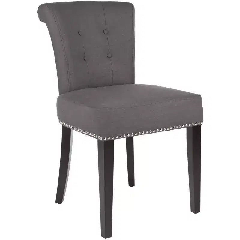 Chaise de salle à manger Sinclair 21 H avec garniture cloutée (lot de 2) - MCR4705 - Safavieh Couture