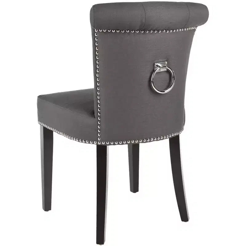 Chaise de salle à manger Sinclair 21 H avec garniture cloutée (lot de 2) - MCR4705 - Safavieh Couture