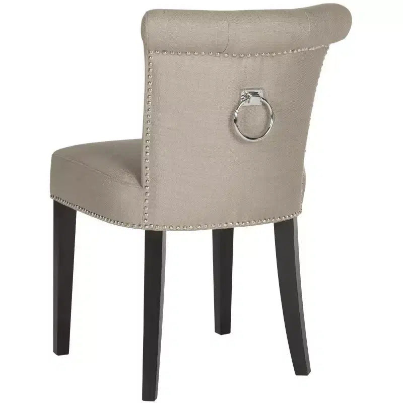 Chaise de salle à manger Sinclair 21 H avec garniture cloutée (lot de 2) - MCR4705 - Safavieh Couture