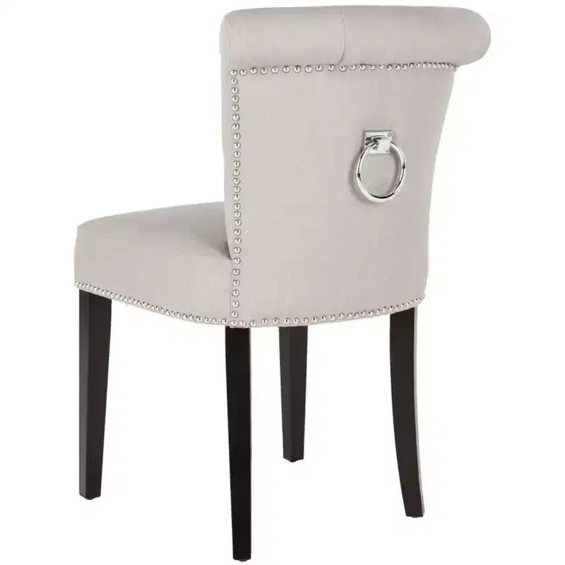 Chaise de salle à manger Sinclair 21 H avec garniture cloutée (lot de 2) - MCR4705 - Safavieh Couture