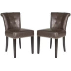 Sinclair 21 H Dining Chair With Nail Head Trim (Set of 2) - MCR4705 - Safavieh Couture