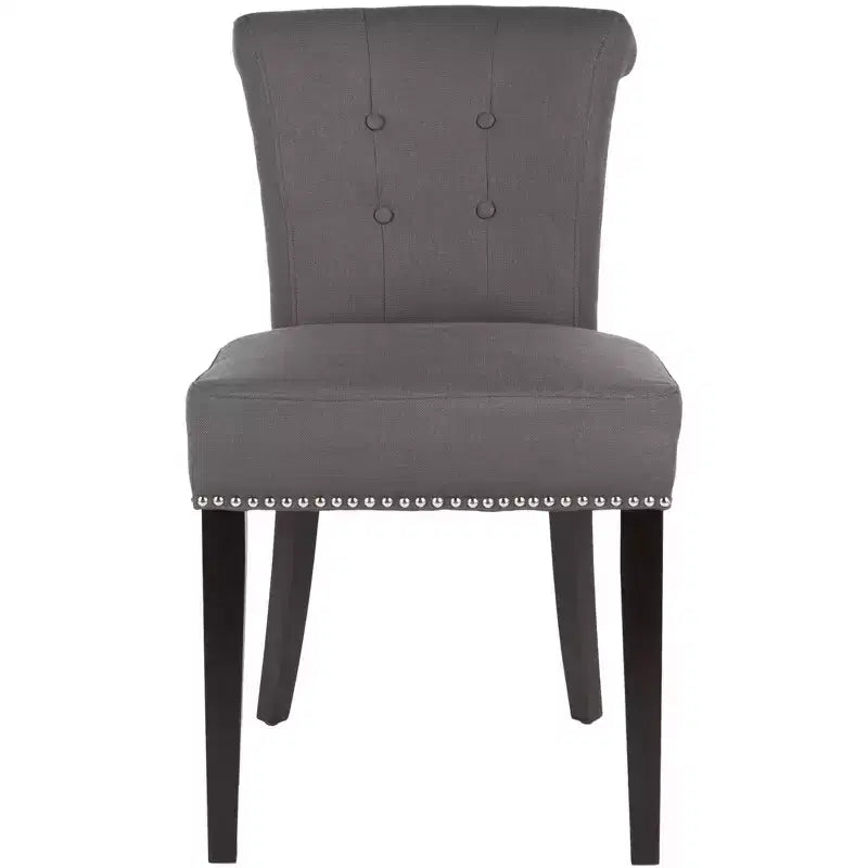 Chaise de salle à manger Sinclair 21 H avec garniture cloutée (lot de 2) - MCR4705 - Safavieh Couture