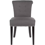 Chaise de salle à manger Sinclair 21 H avec garniture cloutée (lot de 2) - MCR4705 - Safavieh Couture