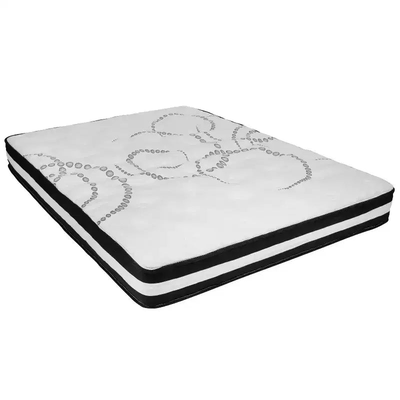 Emma et Oliver Ensemble matelas et surmatelas en mousse à mémoire de forme gel 10 pièces