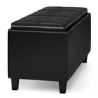 Franklin Tray Storage Ottoman with Lift Up Lids - WyndenHall