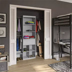 Max & Finn Grow with Me Adjustable Kids Closet Organizer System
