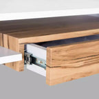 Bureau informatique Metropolitan - FOX2203 - Blanc/Chrome - Safavieh Couture
